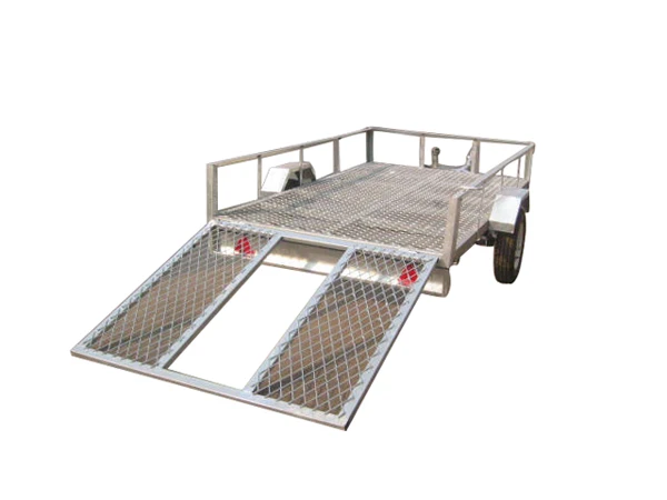 ECONOMY 5X8 SINGLE AXLE UTILITY TRAILER WITH RAMP GATE