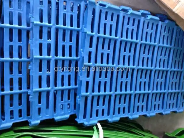 Pig floor, plastic floor for pig farming use, piggery equipment