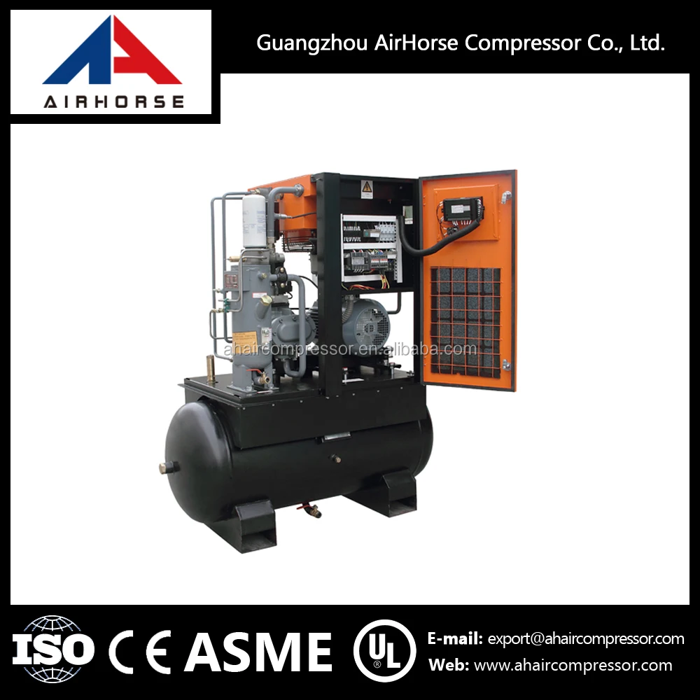 Best Price for Low Power GHH End Air KSII Air Compressor Compacted with Air Tank 300L ce
