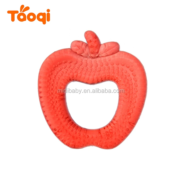 
animal shape EVA water filled baby teether 