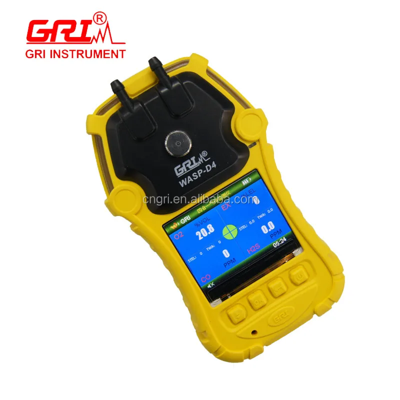 portable methane carbon monoxide multi gas detector