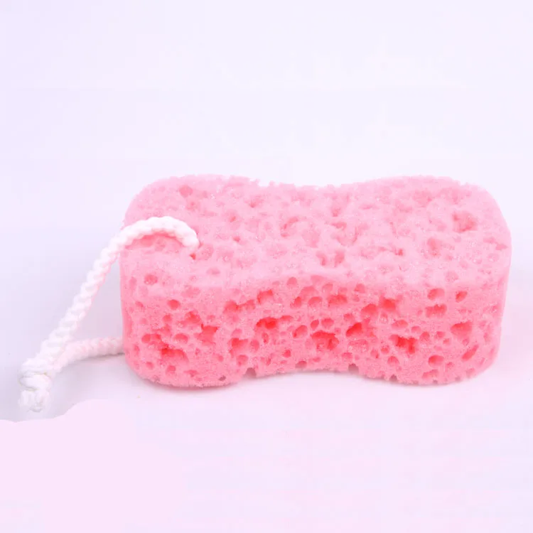 Customized shaped multi colors factory cheap wholesale natural sea eco mesh bath sponge