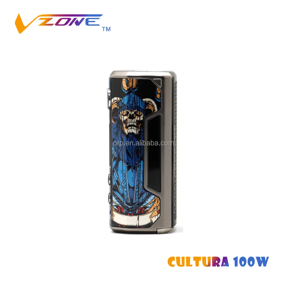 2018 трендовые продукты Vzone культура 100 вт мод по заводской цене вейп мод оптом