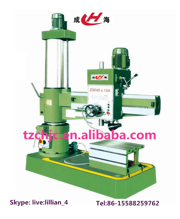 Latest machenical radial drilling machineZ3040mm*13/13A for flat workpiece