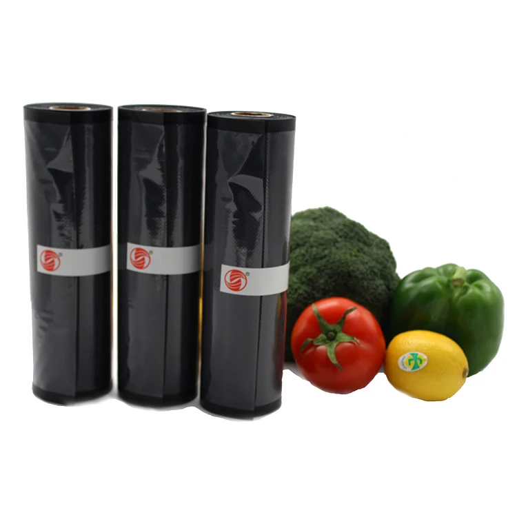 
Popular Certified Multi-layer Co-extruded Embossed Vacuum Food Storage Bag 