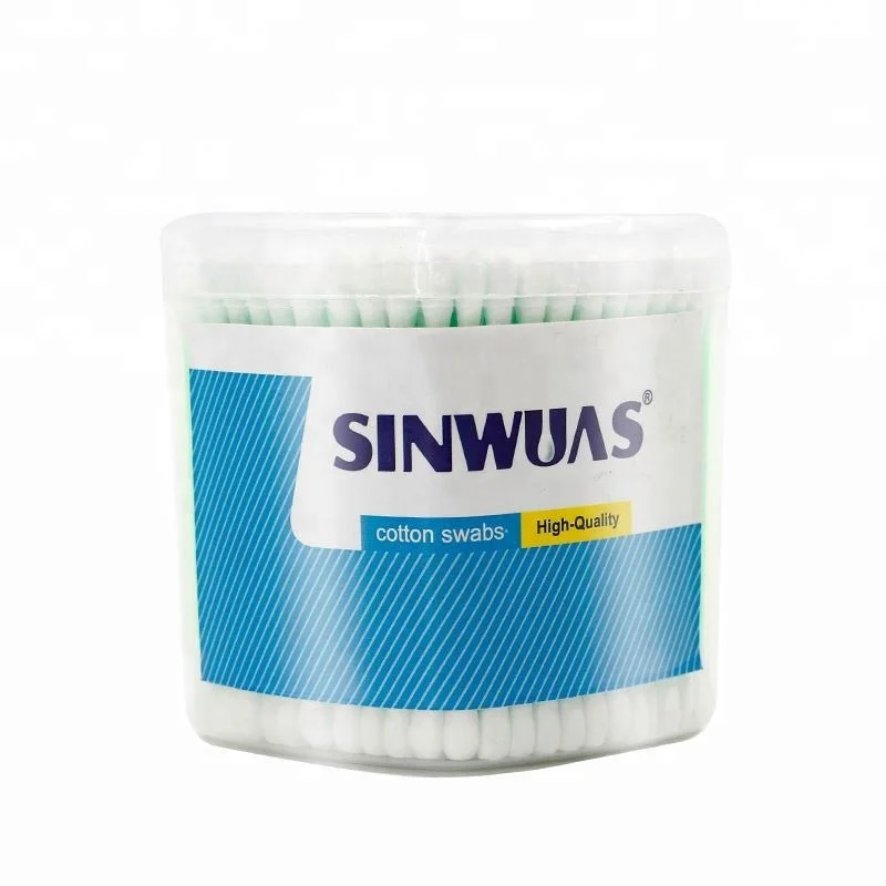 OEM design heart box multifunctional no irritation pure cotton swab