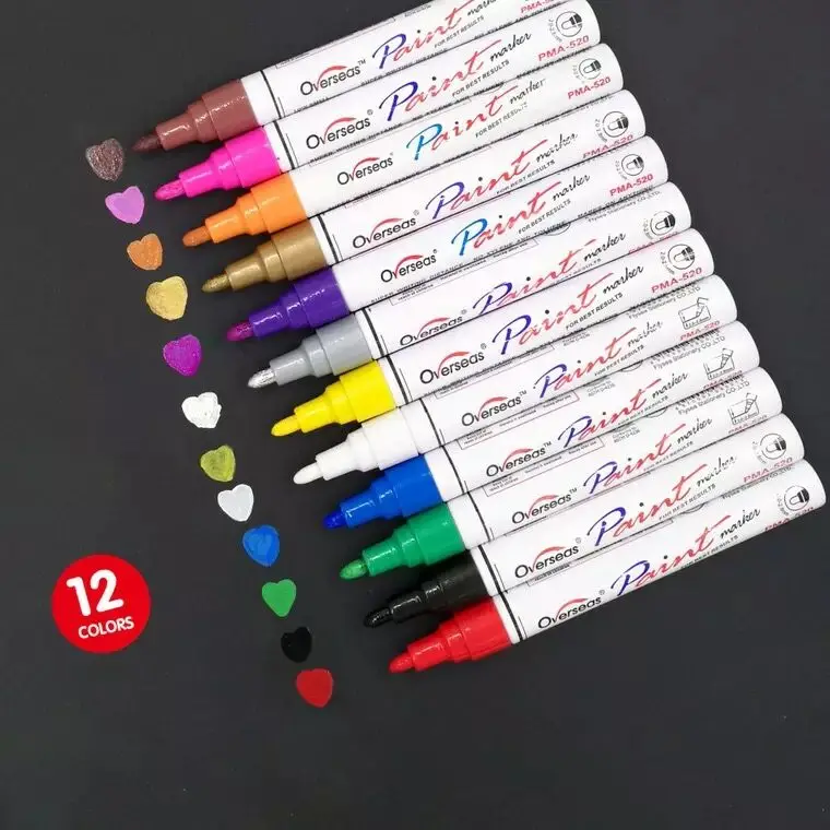 Amazon Hot Selling 3.0mm Snowman Paint Marker MSDS