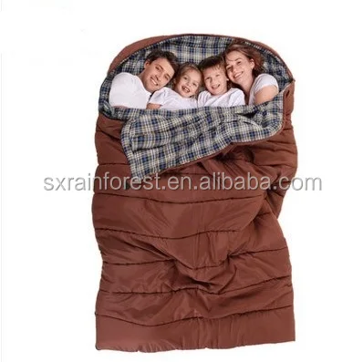 family pack big size walking sleeping bag ultraportability wild camping sleeping bag adults sleeping bag