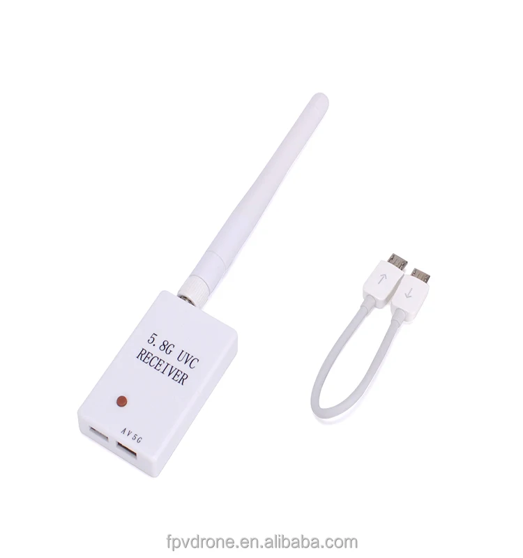 Newest Mini 5.8G FPV Receiver UVC Video Downlink OTG VR Android Phone