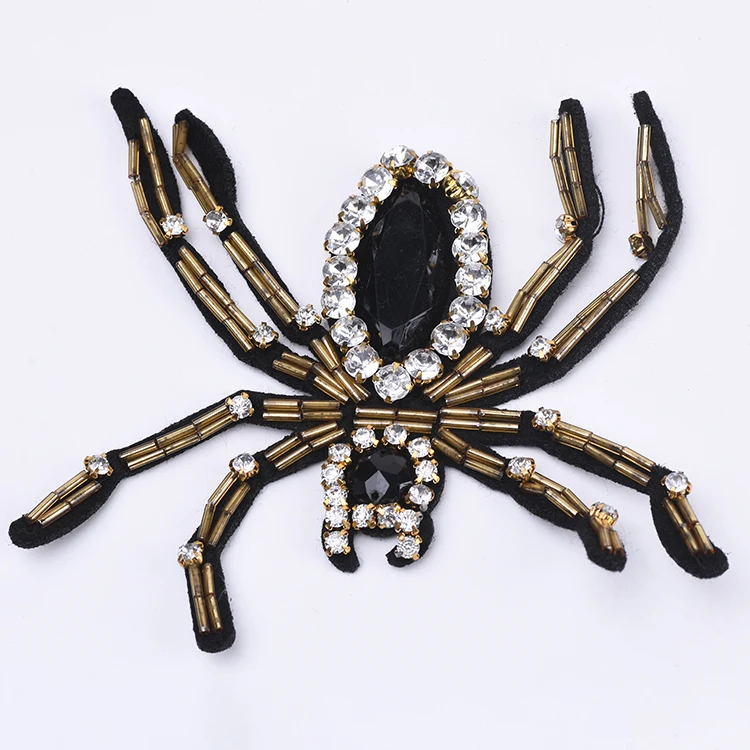 Yongze паук сублимации дизайнер Утюг на вышивки патчи для джинсы