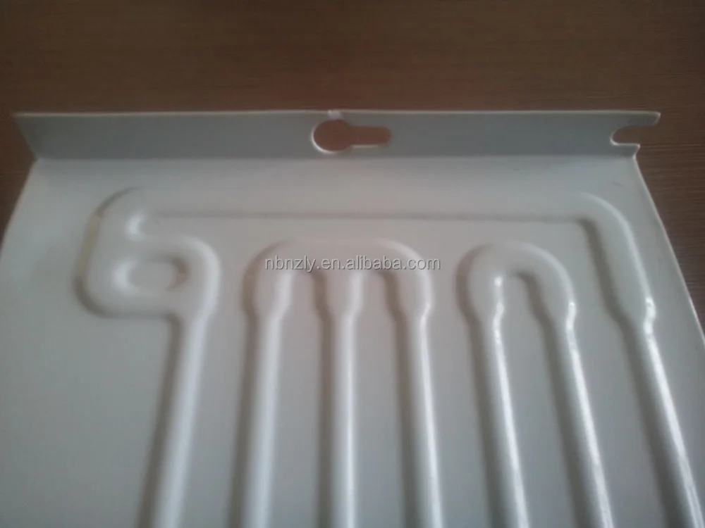 refrigerator evaporator aluminum plate fin type freezer coil