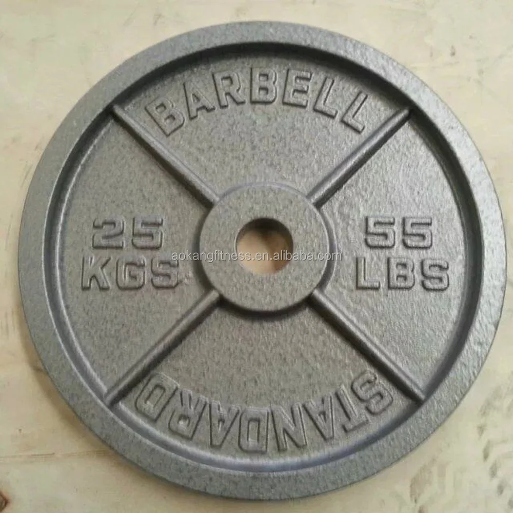 
Black Painted Cast Iron Weight Plate 