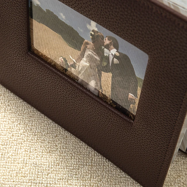 Exclusive private custom wedding album  leather  wedding photo album