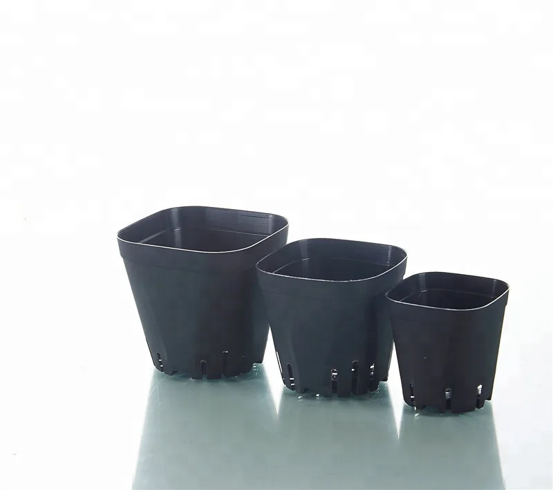 Plastic Square Flower Nursery Seedling Pot