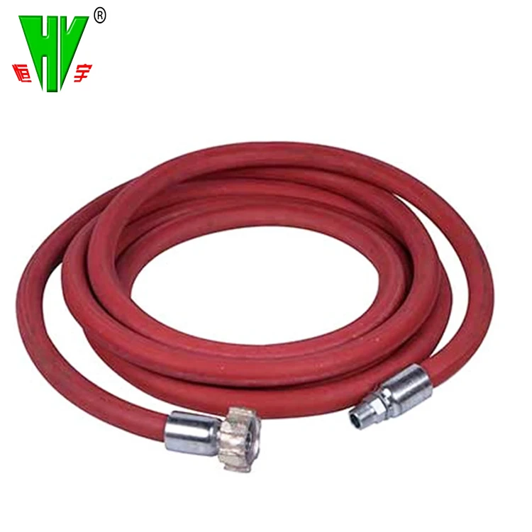 Black high pressure hydraulic steam hose