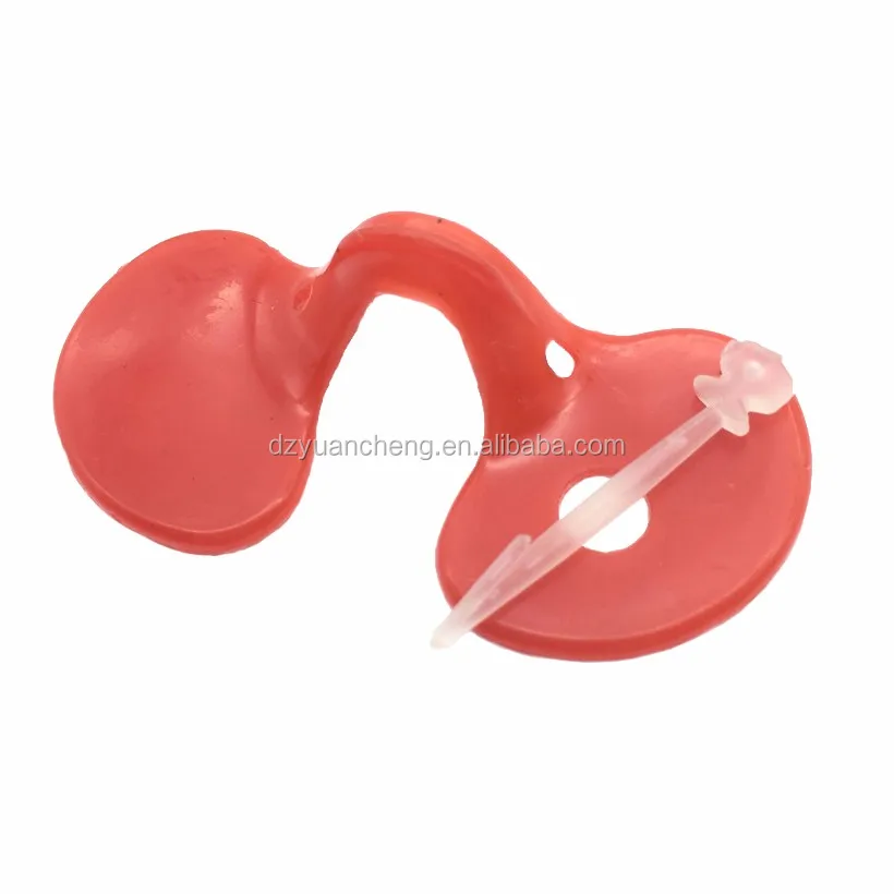 0.5-2.5kg Red Chicken glasses With hole Chicken Anti-pecking glasses Chicken farming products made in China