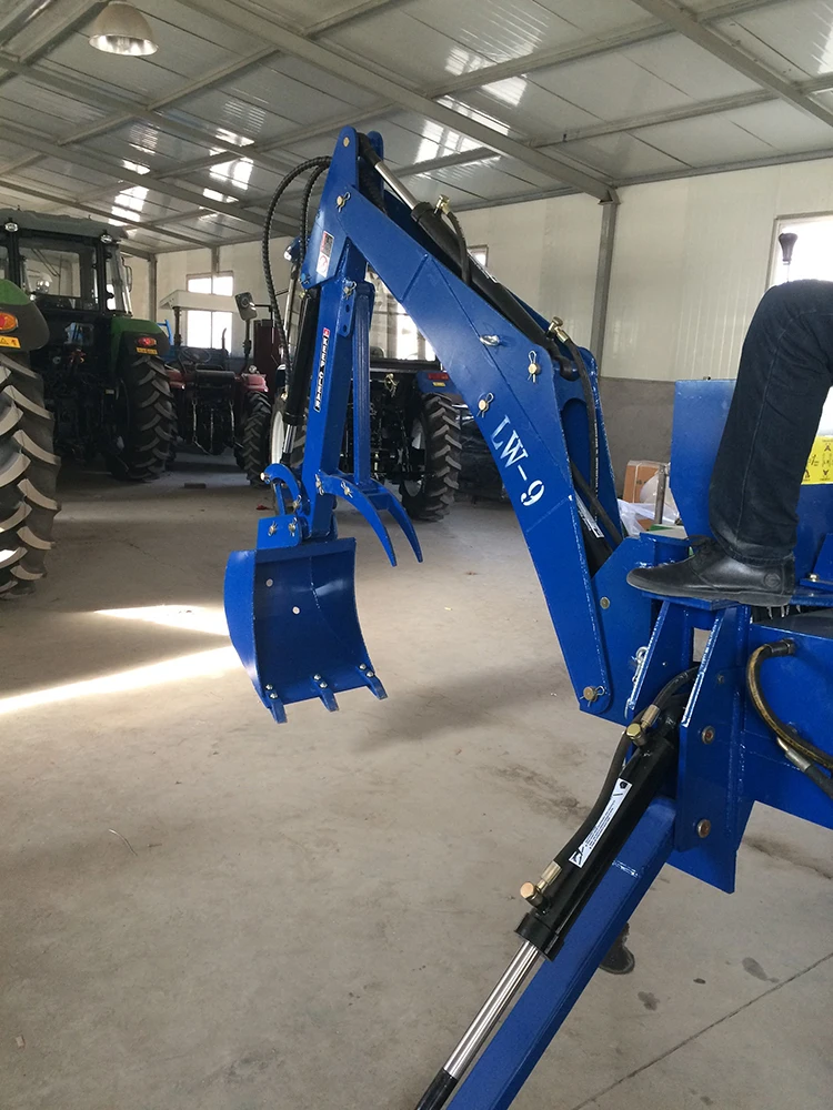 High Quality Wholesale Price Customized Tractor Pto Backhoe Mini Excavator Towable Backhoe Cheap Tractor PTO Driven Mini Backhoe