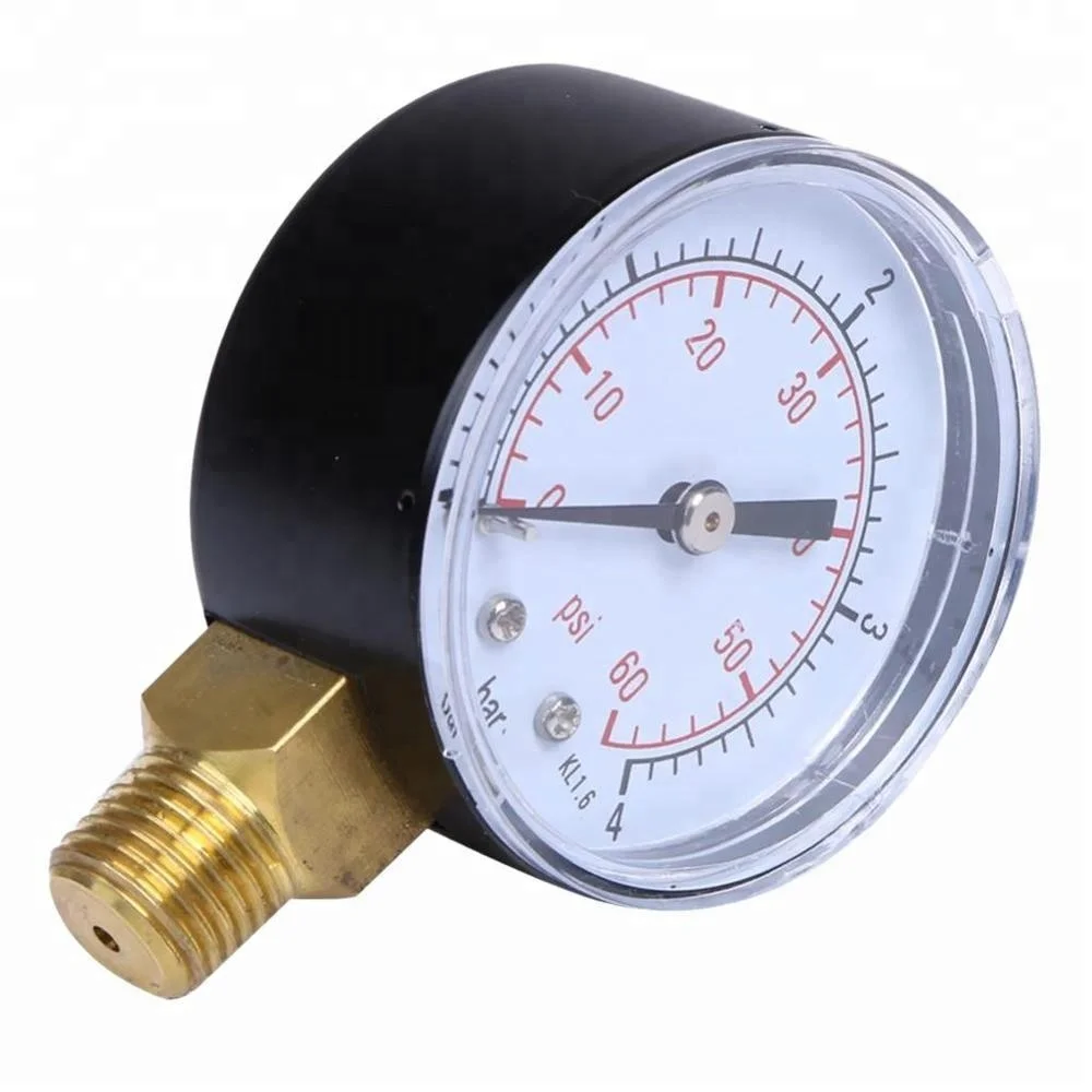 DAVEY 2018 Swimming Pool Spa Filter Water Pressure Gauge 0-60 PSI