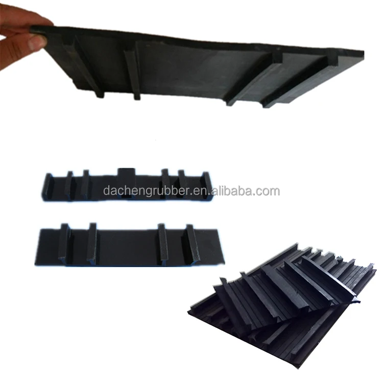 
Rubber water-stop with steel side 