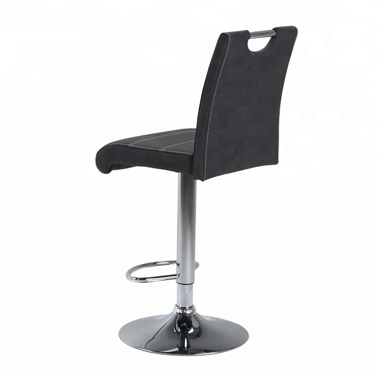 high leather modern bar stool chair