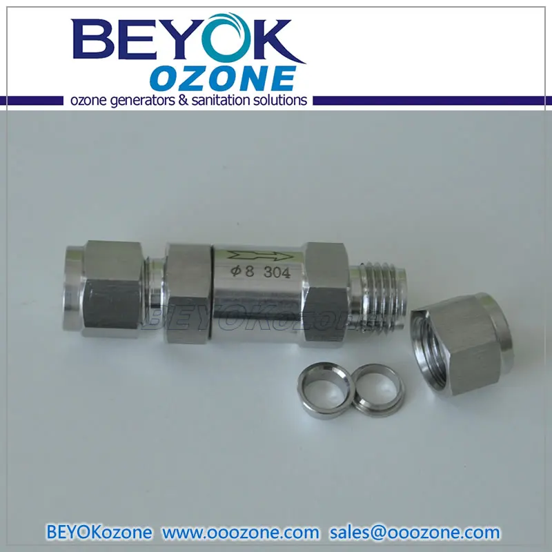 DF-SS8 New Stainless Steel Ozone Check Valve