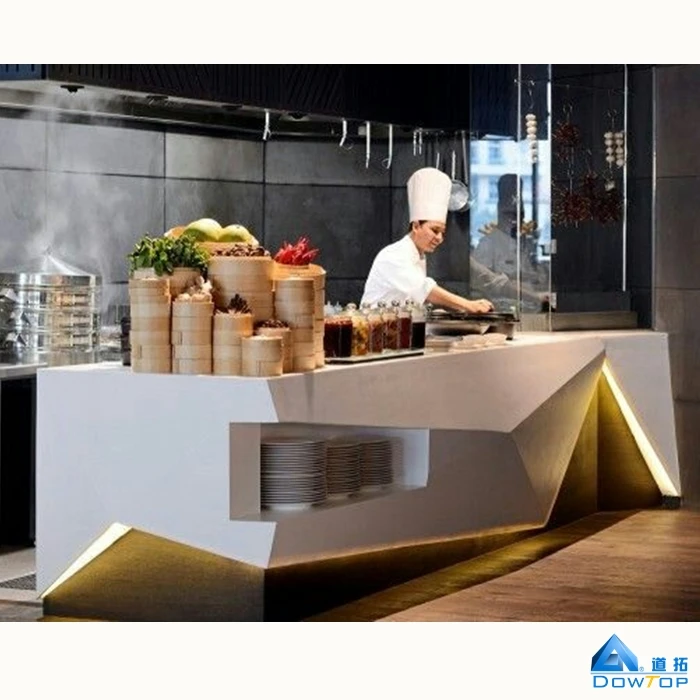 All day dining hotel buffet table hotel breakfast buffet counter design