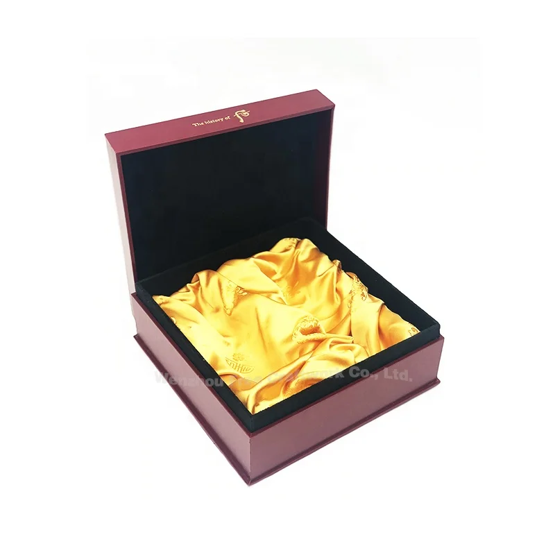 2019 wholesale Custom logo dragon luxury cosmetic packaging paper gift box