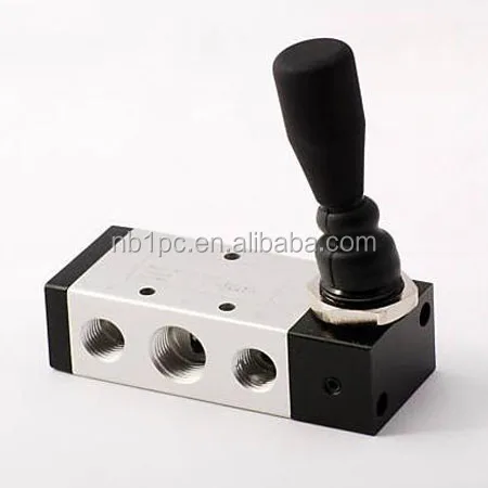 1/4' 3/5 Way Single Head Hand Pull Valves With Lock 4H230-08L