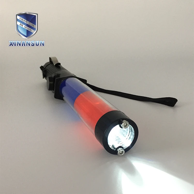 
security guard tracking wand hand held led traffic control stick 