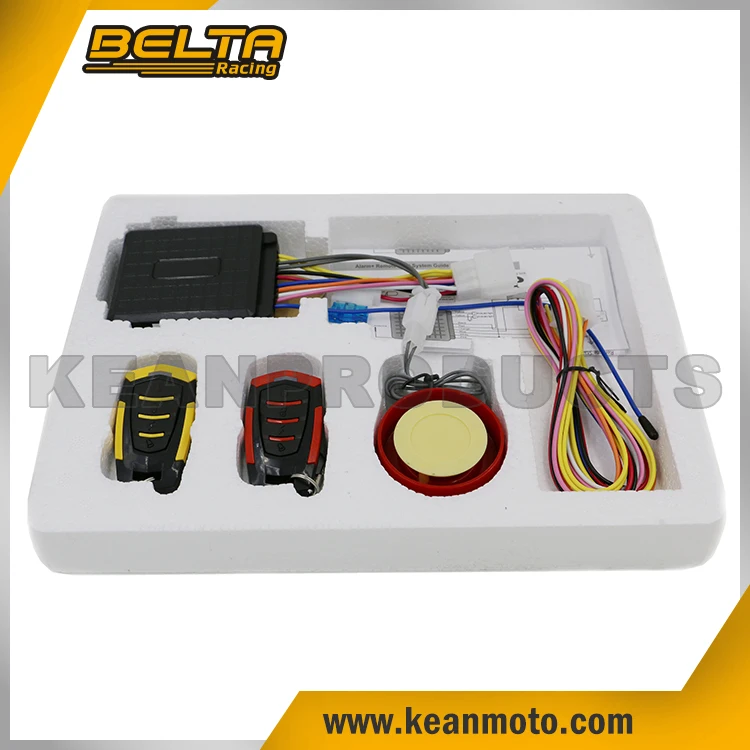 Anti-theft Universal Motorcycle Alarm System Alarmas Para Motors Remote Alarm Lock KSS-AR110