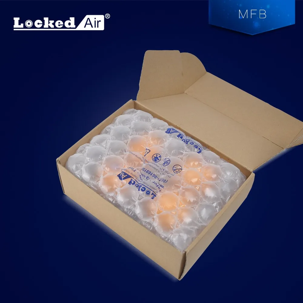 Factory supply air filling rate 95% strong anti-shocking custom air cushion bubble bags