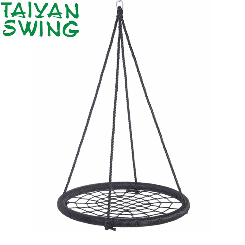 
Outdoor Round Spider Web Tree Swing for kids 