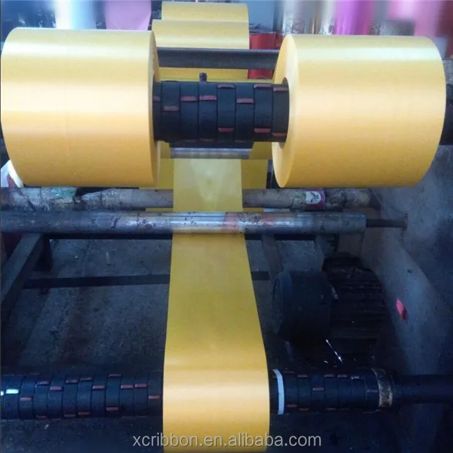 manufacture 50cm * 1000m polypropylene pp jumbo ribbon roll