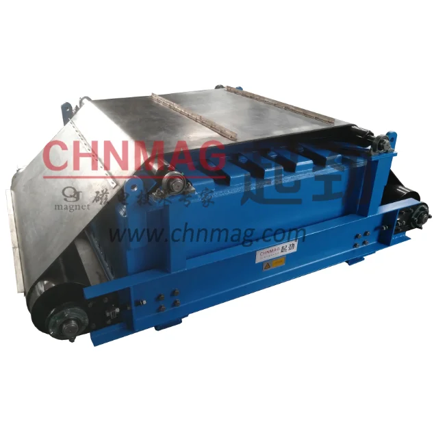 Permanent Suspension Magnet Separator for 1000mm conveyor belt system