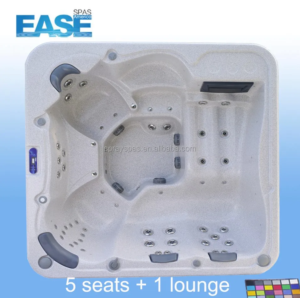 factory OEM ODM 6 person outdoor jacuzziing function whirlpool bathtub hot tub spa