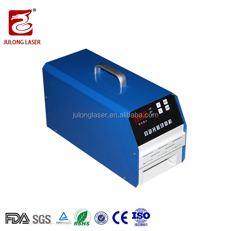 Julonglaser photosensitive rubber stamp making machine flash stamp machine