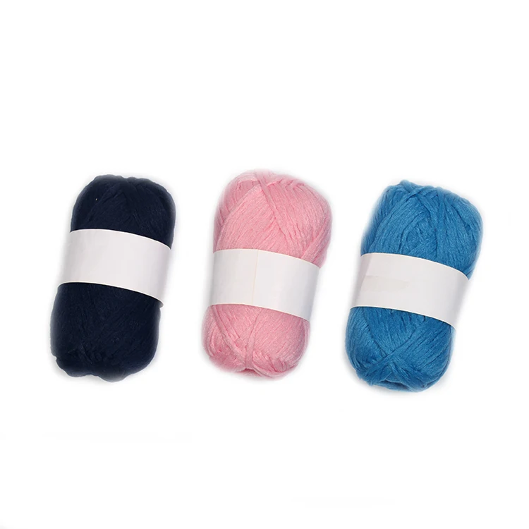 
Soft Knitting Scarf Hand Knit Yarn Custom Polypropylene Yarn 