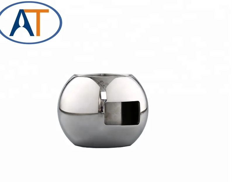 
China Supplier High Quality Hollow Valve Ball with diversion tube suitable for Welding 