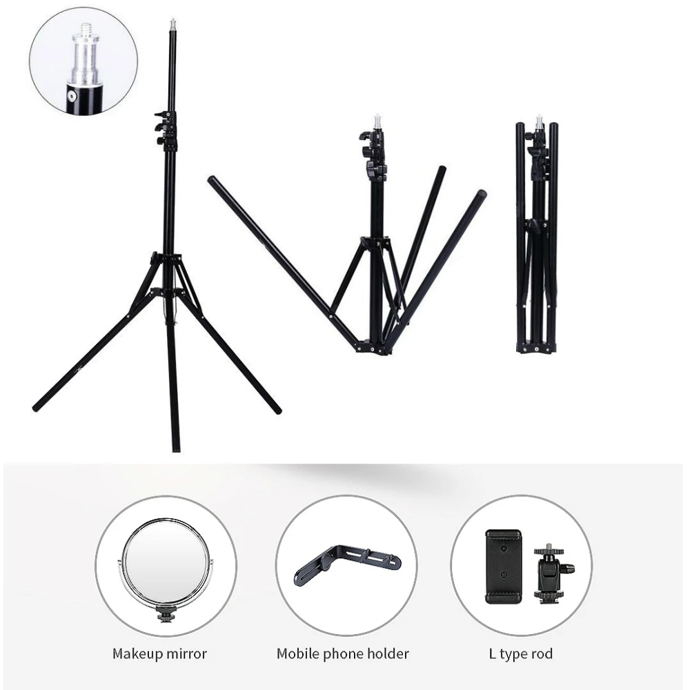 Tolifo High quality 14inch  led ring light lamp photography studio 40W Fill light for tiktok yutube video