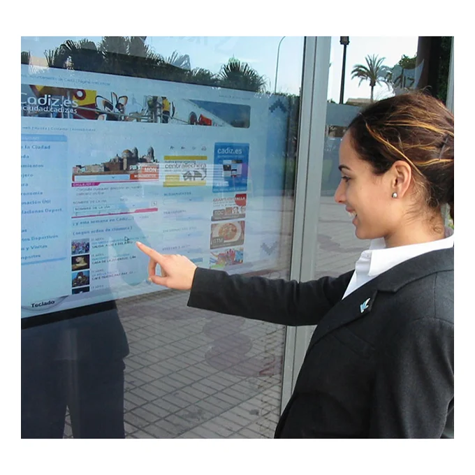 60inch capacitive touch foil screen glass raspberry pi