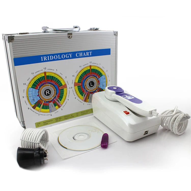 2020 Professional portable 5mp iriscope iris analyzer iridology camera with pro iris