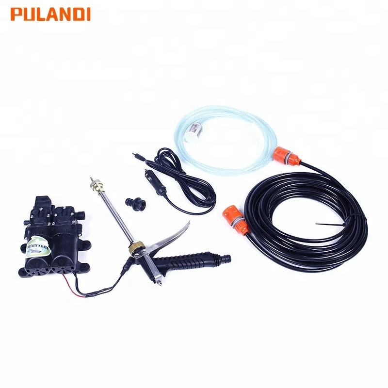 Высокого давления портативный 12 В 96 Вт Личная само ручная автомойка оборудование