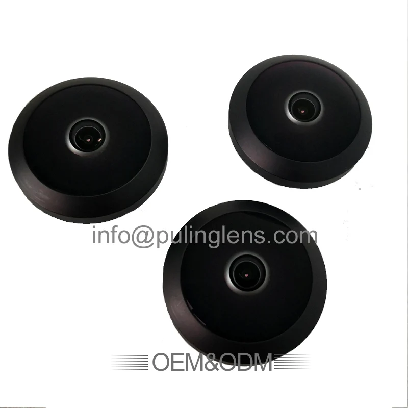 Панорамный объектив рыбий глаз 360 градусов для спортивной камеры, F2.4 8MP HD объектив камеры рыбий глаз