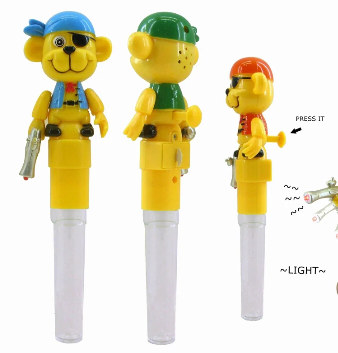 Пластиковый мальчик любимый пират пушки кондитертовары изделия конфеты игрушка-диспенсер