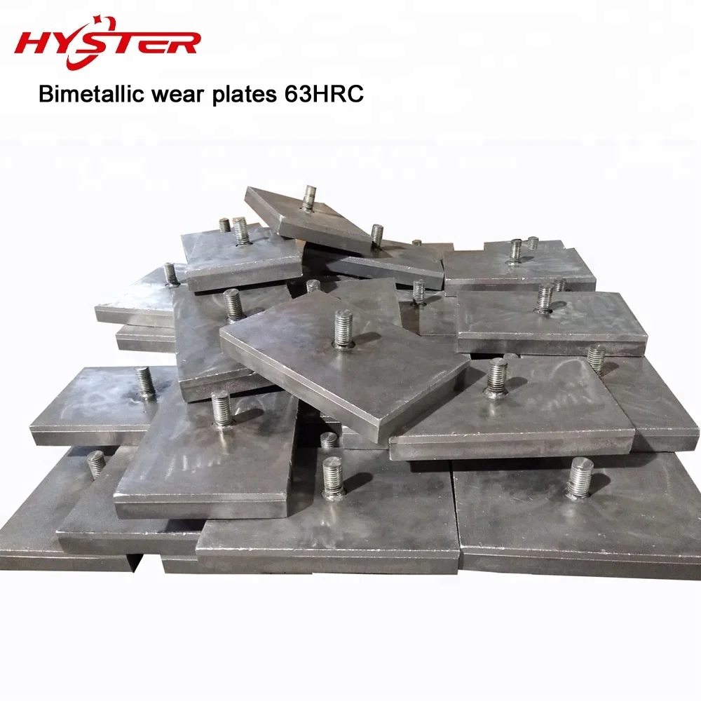 China factory supplying white iron bimetal wear plates 700BHN