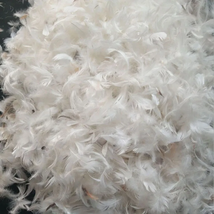 Wholesale high quality white washed duck down feather for sale