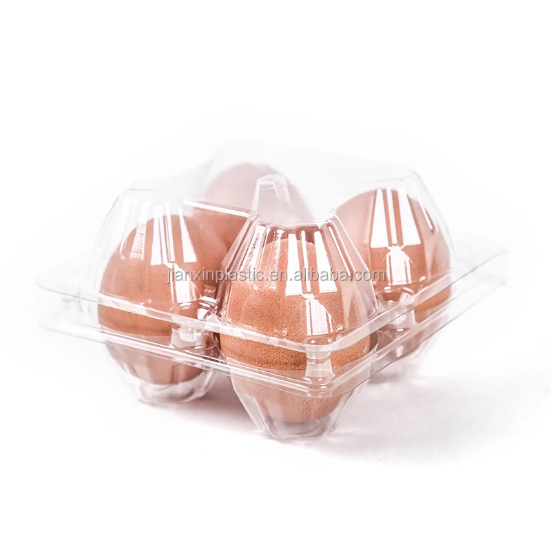 Custom boxes with logo plastic clear egg tray chicken egg cartons egg packaging box