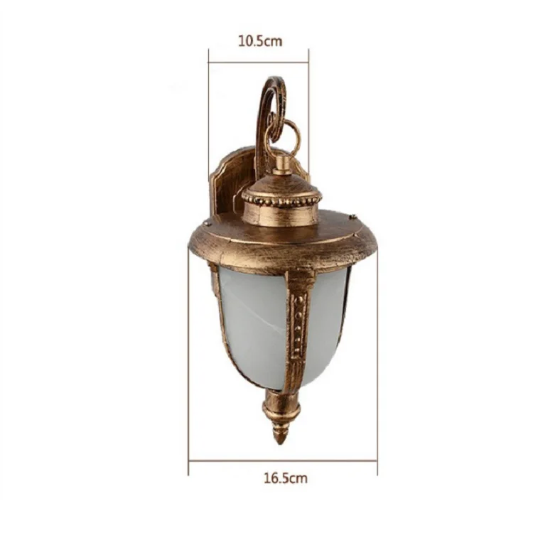 Factory Price Decorative Outdoor Garden IP65 Aluminium Waterproof Led Wall Lamp