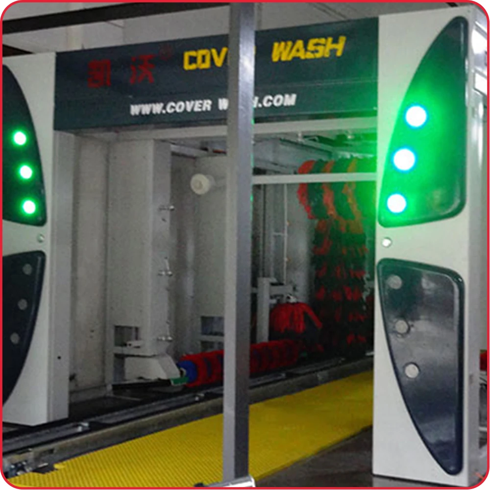 China High Composite Material Lavadero De Autos Self Service Fully Automatic Tunnel Car Wash Machine