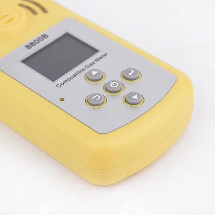 High Accuracy  Combustible Gas Leak Detector With LED Display